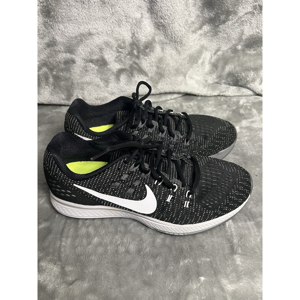 Nike Air Zoom Structure 19 Men's Running Sneaker Black/White/Gray 806584-001 - Picture 2 of 10